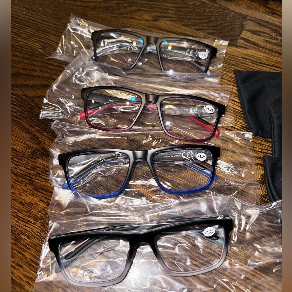 Men’s reading glasses 1.25 - Picture 3 of 4